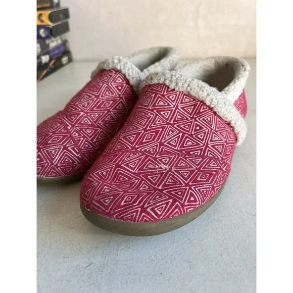 Toms sweater knit hot sale slippers